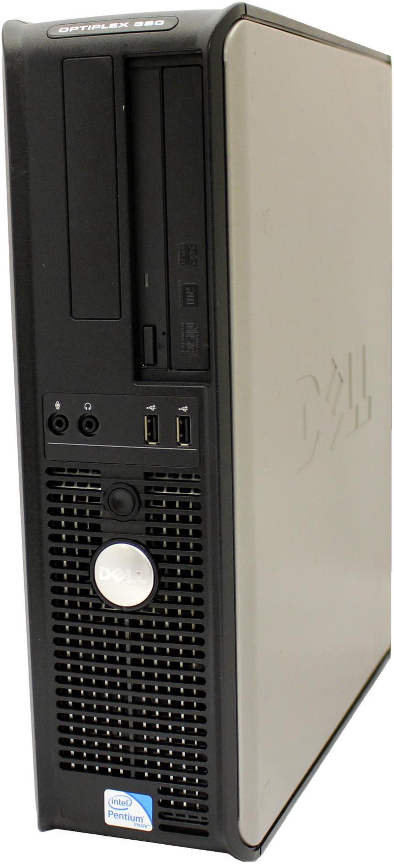 Dell OptiPlex 380 Desktop Computer Core 2 Duo 3.0GHz 8GB DDR3 RAM 500GB HD DVD-RW Microsoft Windows 7 Professional 64-Bit