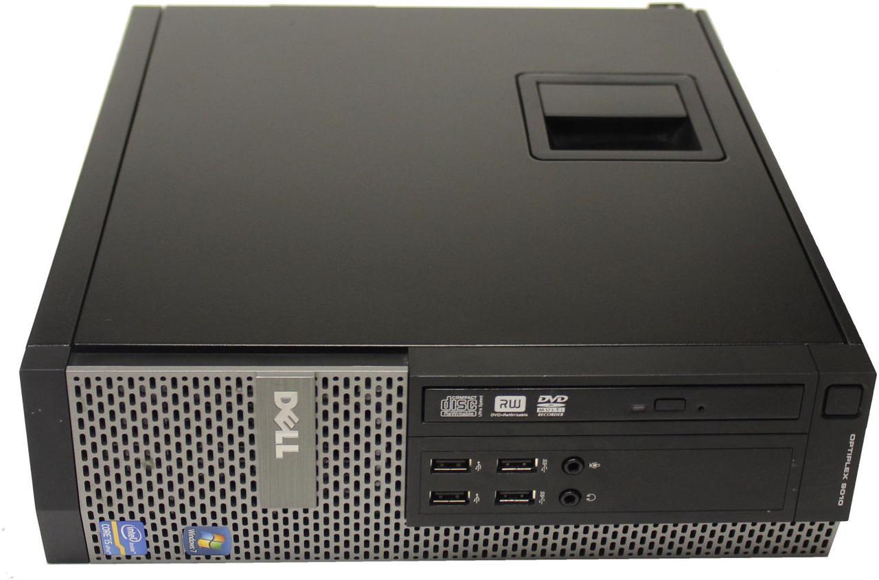 Dell OptiPlex 9010 SFF Desktop Intel Core i5-3470 3.2GHz 8GB RAM 256 GB SSD DVD-RW Windows 10 Pro