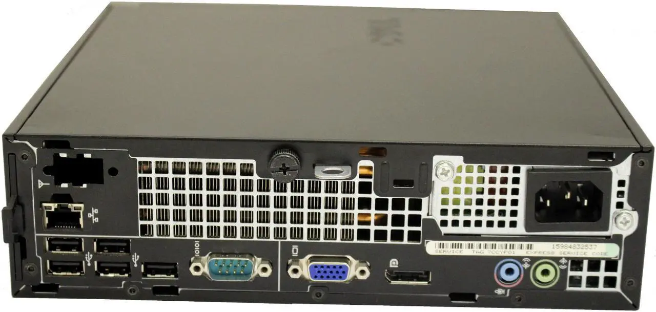 Alt view image 5 of 7 - Dell OptiPlex 990 USFF All-In-One with a 22" Monitor Desktop PC Intel Quad Core i5-2400 3.10GHz 8GB RAM 256 GB SSD DVD-RW Windows 10 Professional 64-Bit