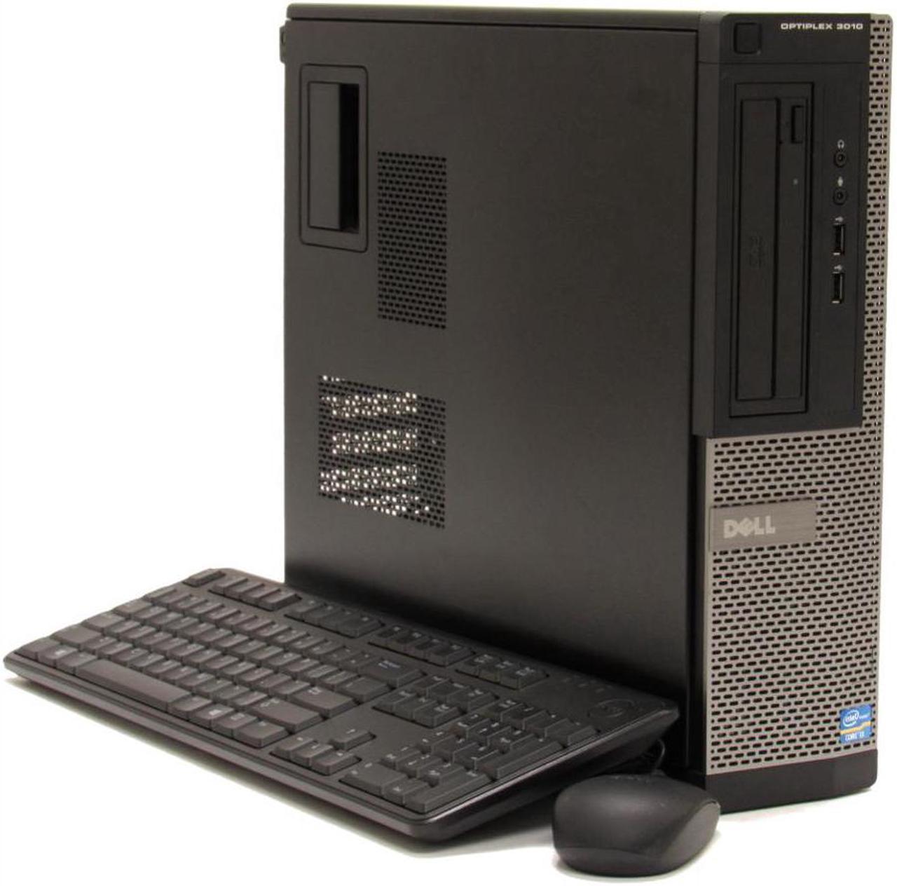 Dell OptiPlex 3010 Desktop Intel Core i3-3220 3.30GHz 8GB RAM 250 GB HD DVD-RW Windows 10 64-Bit With HDMI