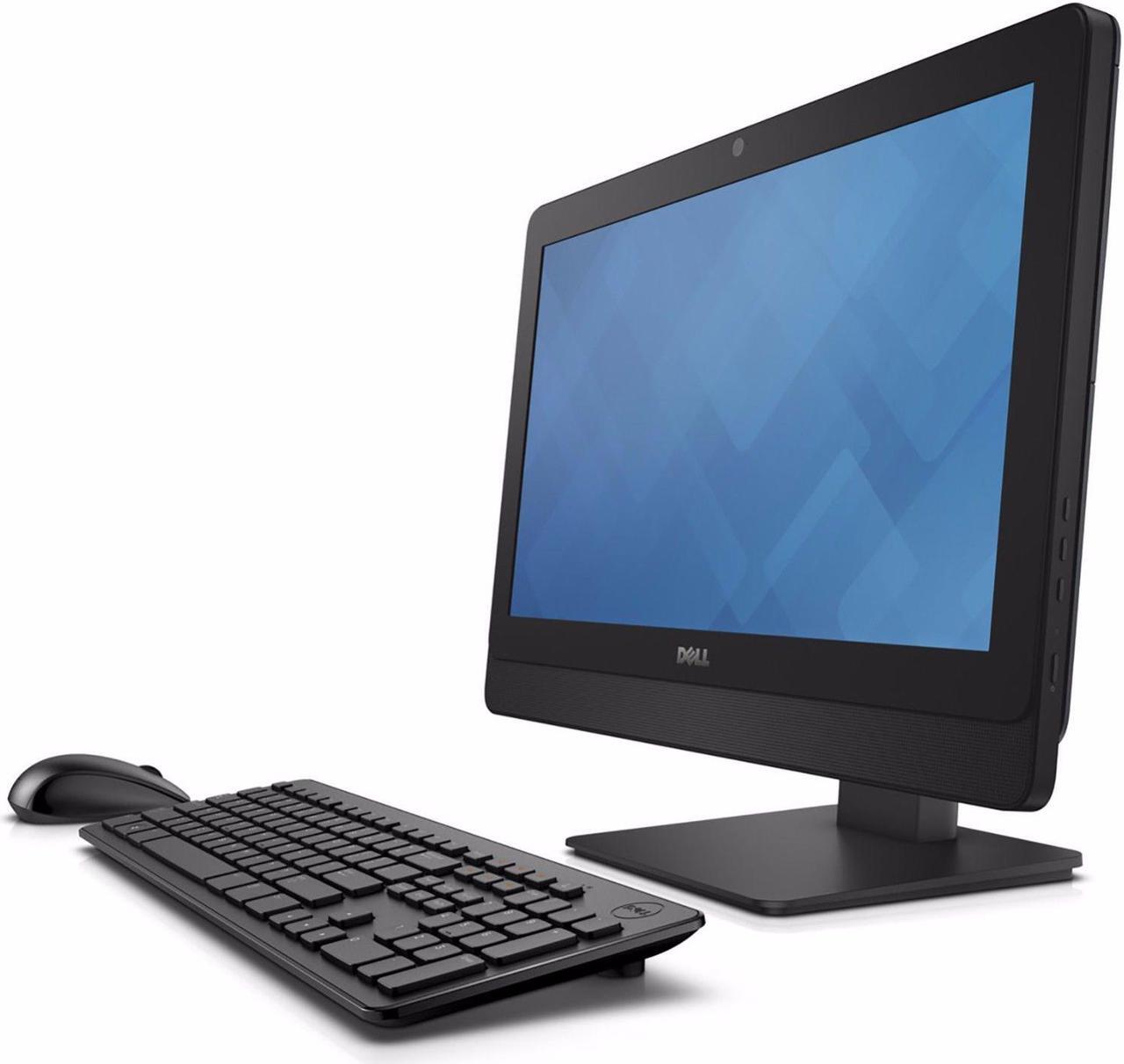 Alt view image 3 of 7 - Dell OptiPlex 3030 LED 19.5" 1600 x 900 (HD+) Resolution AiO - 4th Gen Intel Core i5-4590S 3.0GHz 8 GB DDR3 RAM 256 GB SSD DVD-RW Webcam Windows 10 Pro 64-Bit