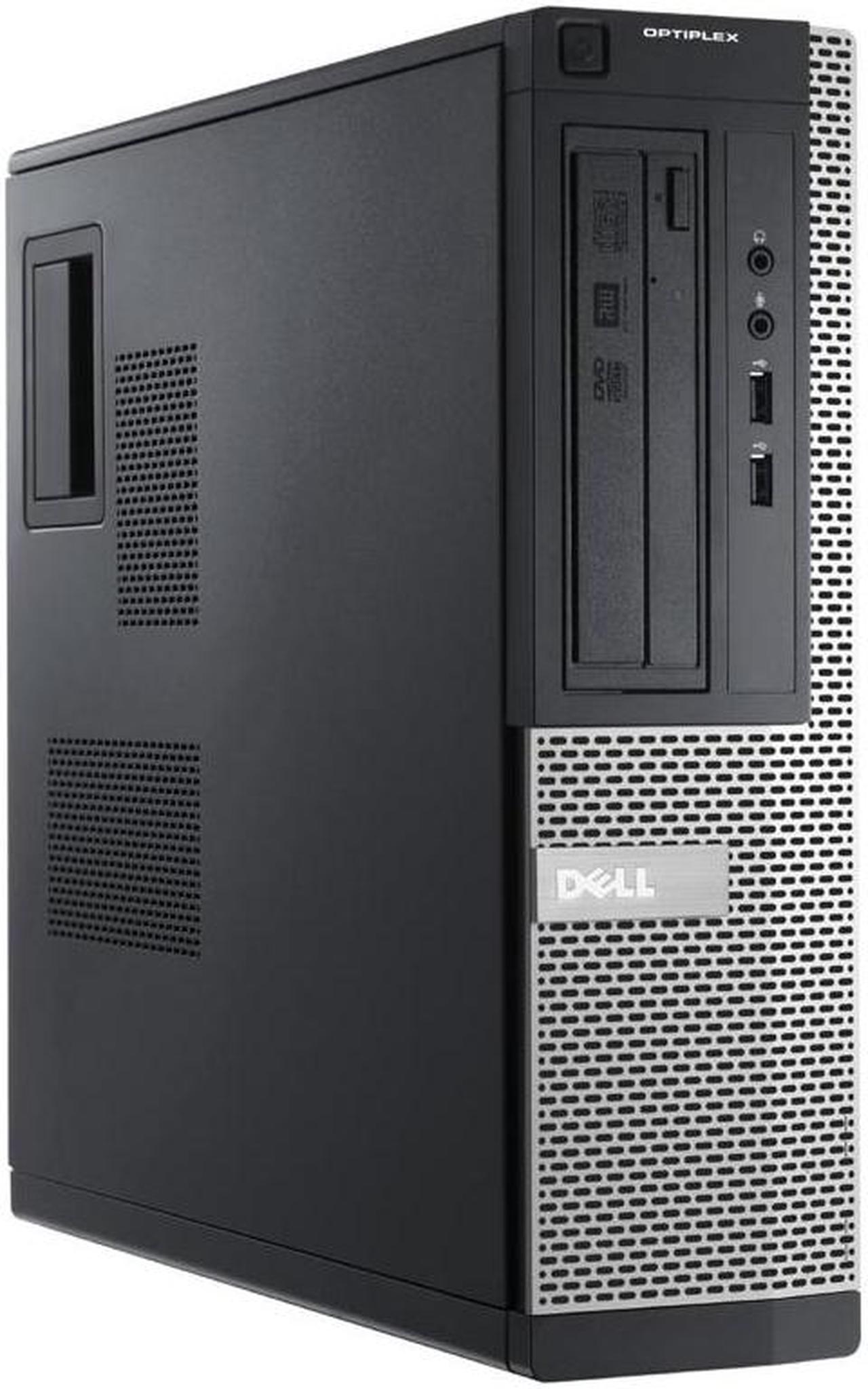 Dell OptiPlex Desktop Intel Core i3-2100 3.10GHz 4GB RAM 320 GB HD DVD-RW DVD-RW WiFi HDMI Windows 10 Professional 64-Bit