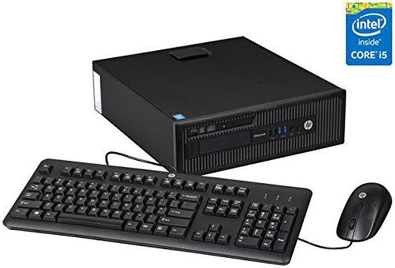 HP ProDesk 600 G1 SFF Desktop 4th Gen Intel Core i5-4570 3.2GHz 16 GB RAM 500 GB HDD DVD-RW WiFi Windows 10 Professional 64-Bit