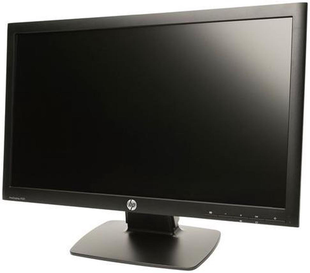 DUAL-SETUP HP ProDisplay P221 Full HD 1920 x 1080 Resolution 21.5" WideScreen LED Backlight Monitor 5ms 250 cd/m2 DCR 3,000,000:1(1,000:1) VGA + DVI Included