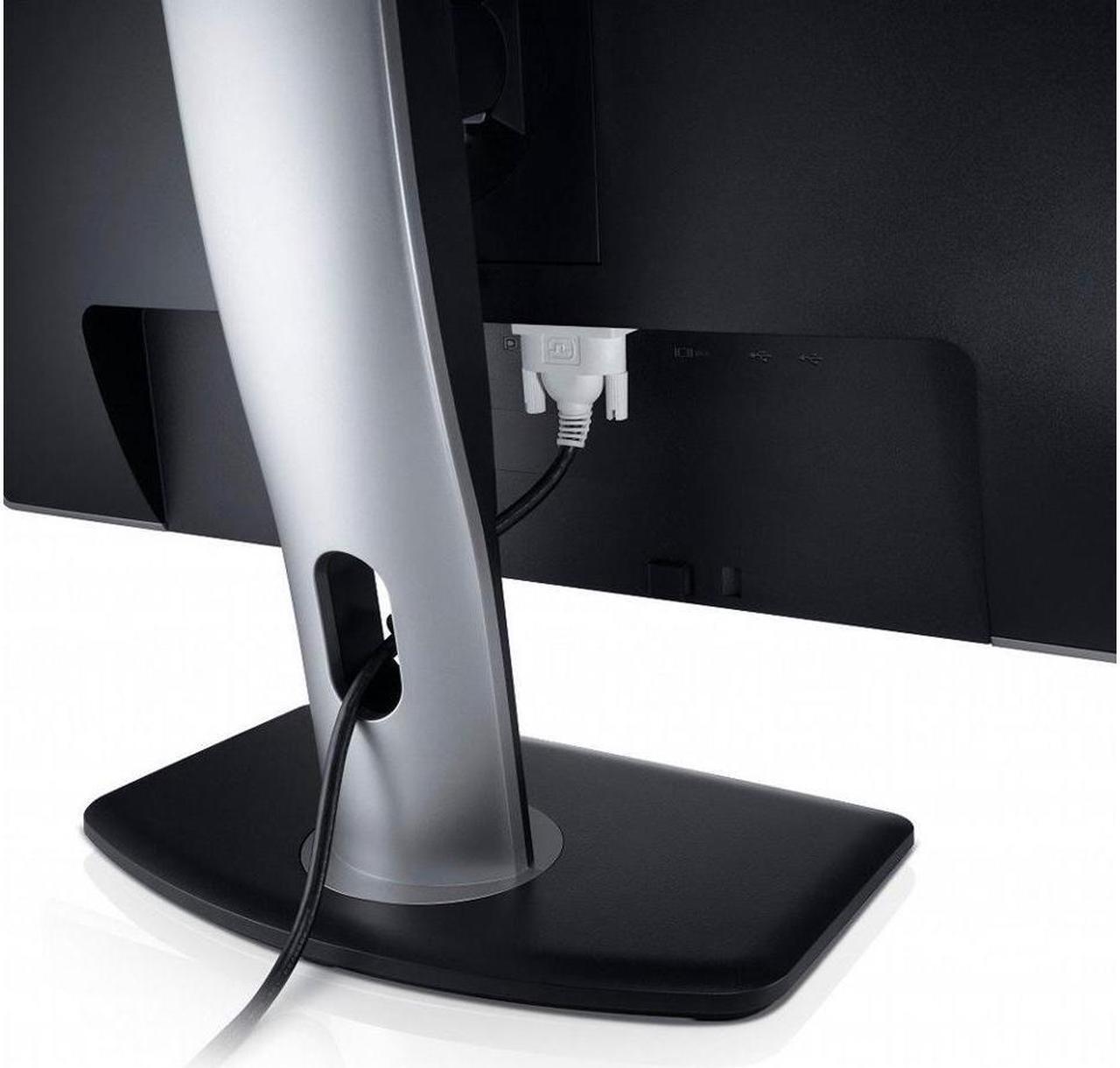 Alt view image 6 of 7 - Dell UltraSharp U2412M  Black IPS Panel 24" 1920 X 1200 Resolution LED Backlight Widescreen LCD Monitor with USB Hubs