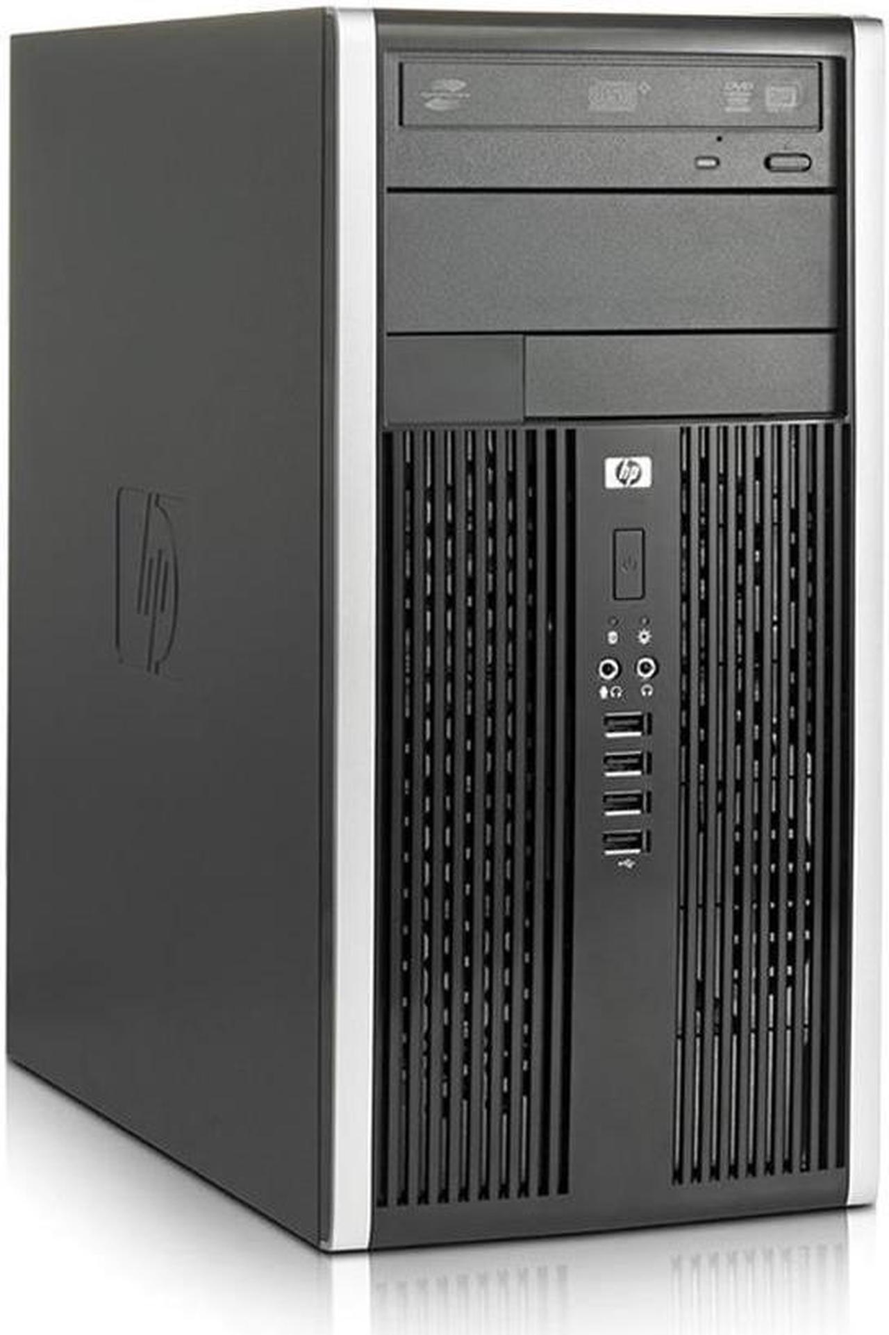 HP 6200 PRO MicroTower Desktop Computer Intel Quad-Core i5 CPU 4 GB DDR3 RAM 500GB HD DVDRW WiFi  Windows 10 Professional 64-Bit