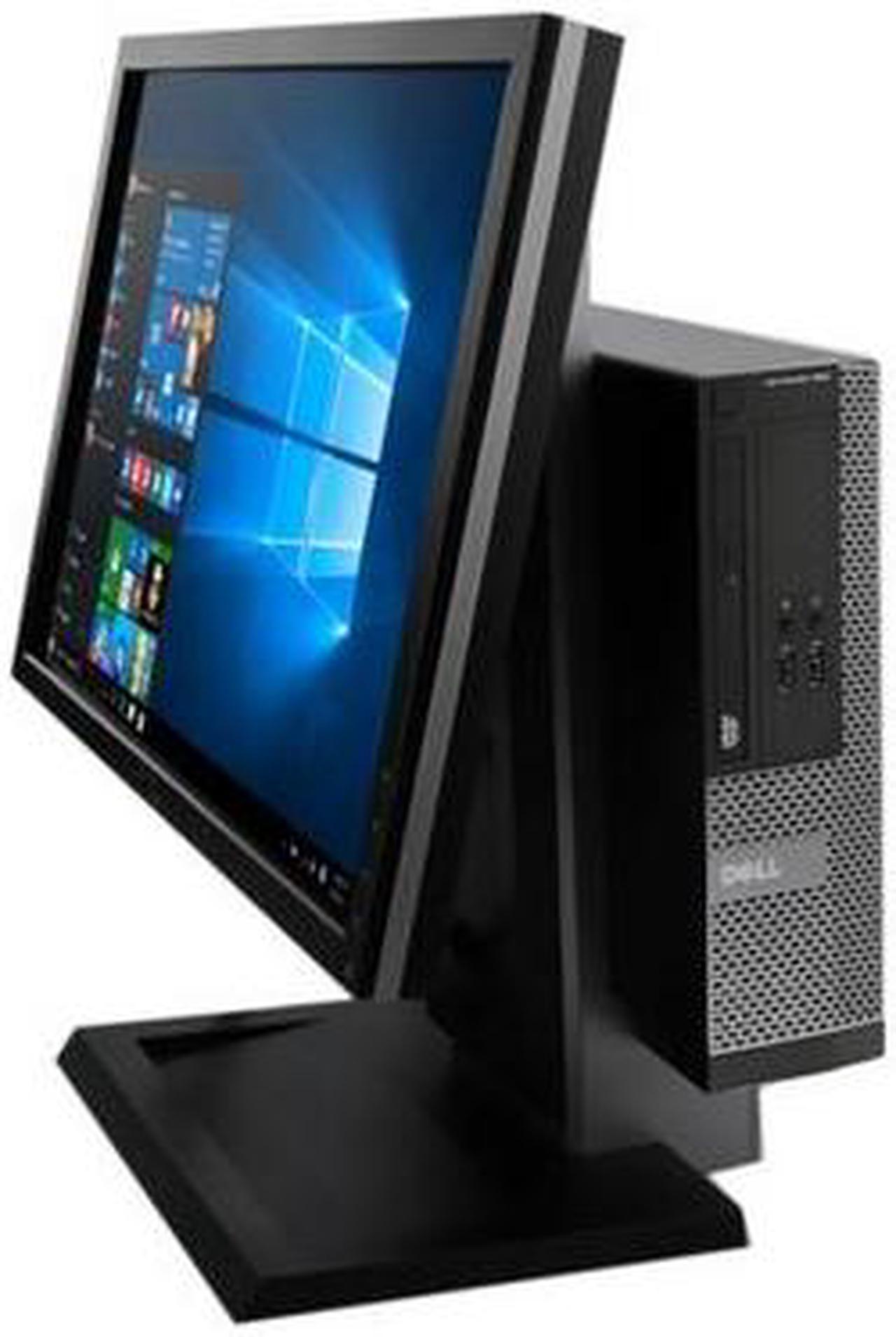 Dell OptiPlex 9010 SFF All-in-One with Dell 22" 1920 x 1080 Monitor Desktop PC-Intel Core i5-3470 3.2GHz 16GB RAM 256 GB SSD DVD-RW Windows 10 Pro