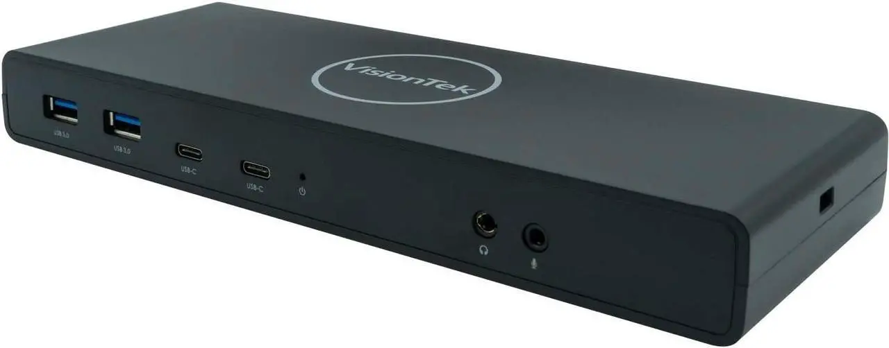 Main image of Visiontek VT4500 Dual 4K with Power Delivery (901250) | Dual DP, Dual HDMI, Type C, USB 3.0 | Pd of Up to 60Watts, Dual 4K Displays (Resolutions Up to 4096 X 2160 At 60 Hz) | Audio-Out, MIC-In