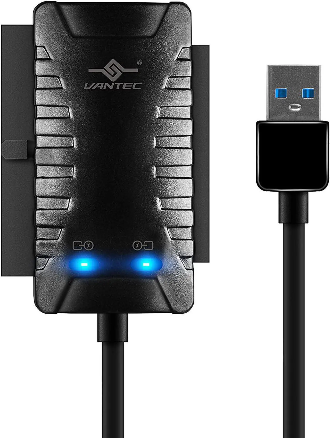 Alt view image 2 of 5 - Vantec SATA/IDE TO USB 3.0 Adapter (CB-ISA225-U3)