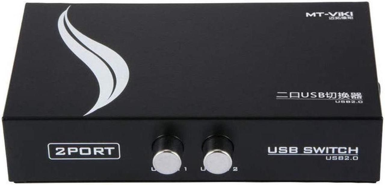 Alt view image 2 of 6 - EEEKit Bundle for Printer Switch,2 Port USB 2.0 Manual Printer Scanner Sharing Switch Hub 2 PC to 1 Splitter Adapter,2 Pack USB A to B Printer Cable