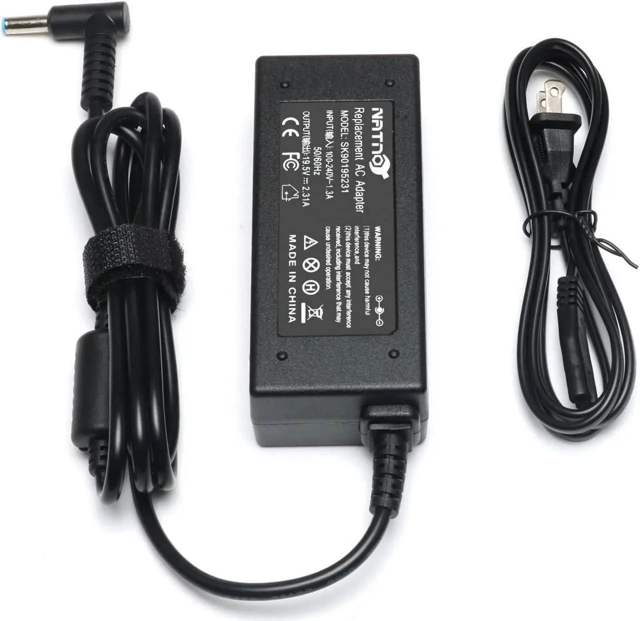 Main image of 19.5V 2.31A 45W Ac Adapter/Laptop Charger/Power supply for HP 15-BS000 17-BS000: 15-bs168cl 15-bs010ds 15-bs013dx 15-bs060wm 15-bs192od 15-bs033cl 15-bs095ms 15-bs015dx 15-bs020wm 17-bs049dx