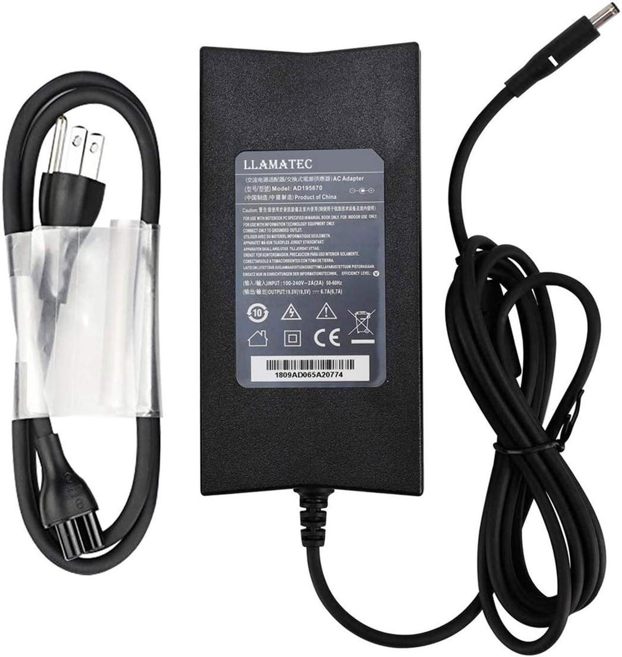 130W 19.5V/6.7A Laptop AC Adapter Charger for Dell Precision M3800 Precisoin 5510 Precison 5520 XPS 15 Charger HA130PM130 Universal Notebook Adapter Cord 4.5mm