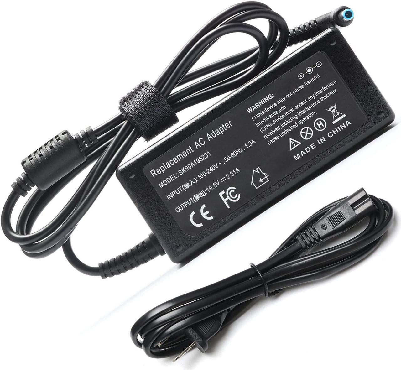 Main image of 45W Replacement AC Adapter Charger for HP 15 15-f233wm 15-f272wm 15-f010wm 15-f305dx 15-af131dx Spectre X360 13-a010dx 13-4003dx 13-4103dx Pavilion 15 Laptop Notebook PC Power Supply Cord