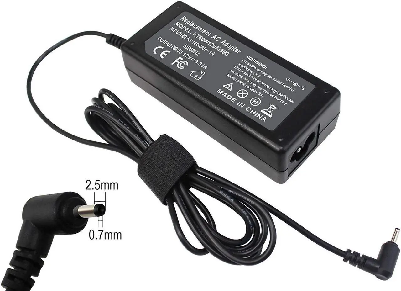 Alt view image 2 of 7 - 40W AC Adapter Docking Station Charger for Samsung 11.6" Chromebook 3 XE500C13 XE501C13 Chromebook 2 Model XE500C12 XE503C12 XE503C32 503c XE303C12 XE700T1C PA-1250-98 Laptop Notebook Power