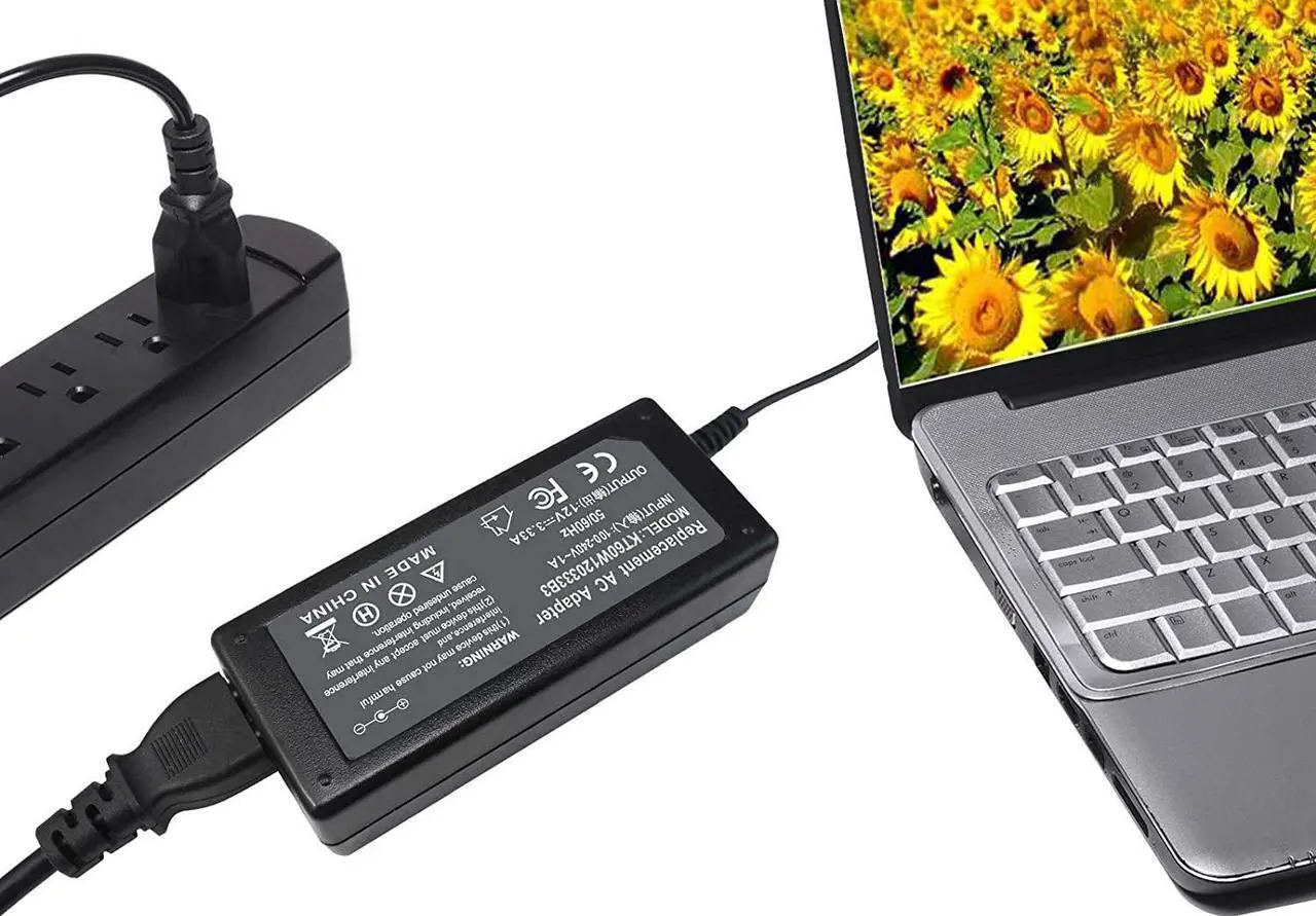 Alt view image 7 of 7 - 40W AC Adapter Docking Station Charger for Samsung 11.6" Chromebook 3 XE500C13 XE501C13 Chromebook 2 Model XE500C12 XE503C12 XE503C32 503c XE303C12 XE700T1C PA-1250-98 Laptop Notebook Power