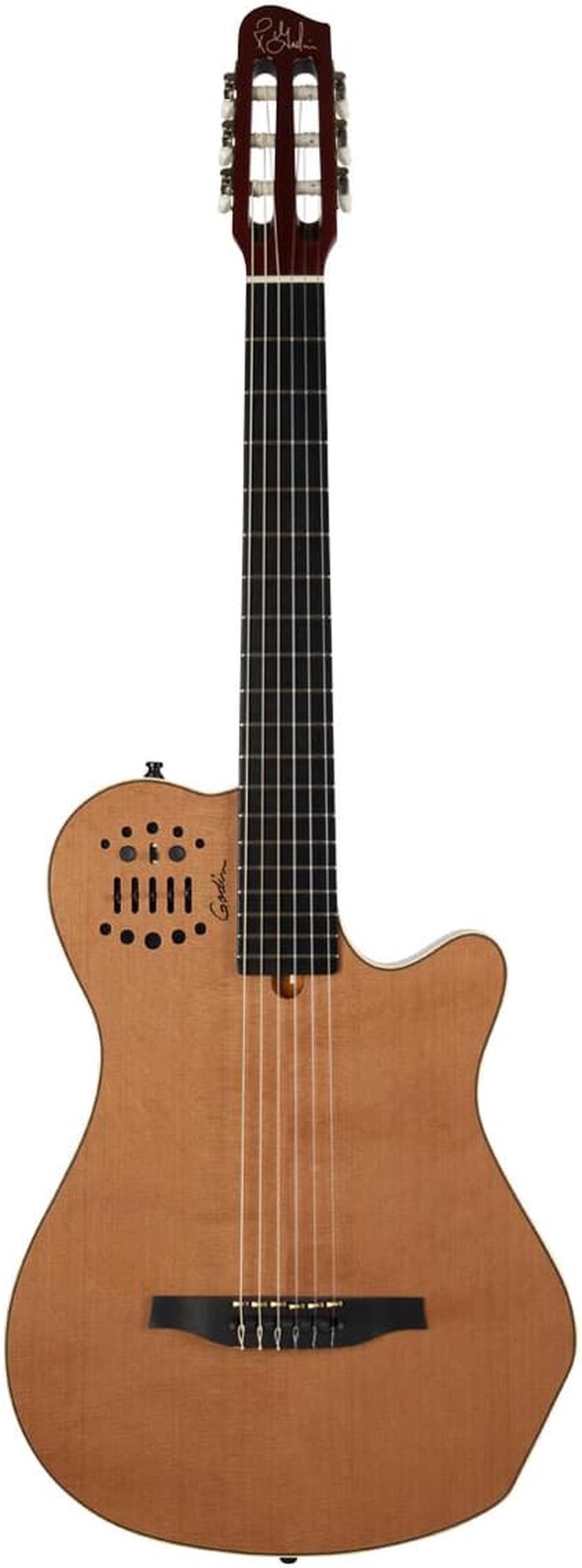 Alt view image 4 of 6 - Godin Multiac Grand Concert SA Nylon String Electric Guitar High Gloss Natural