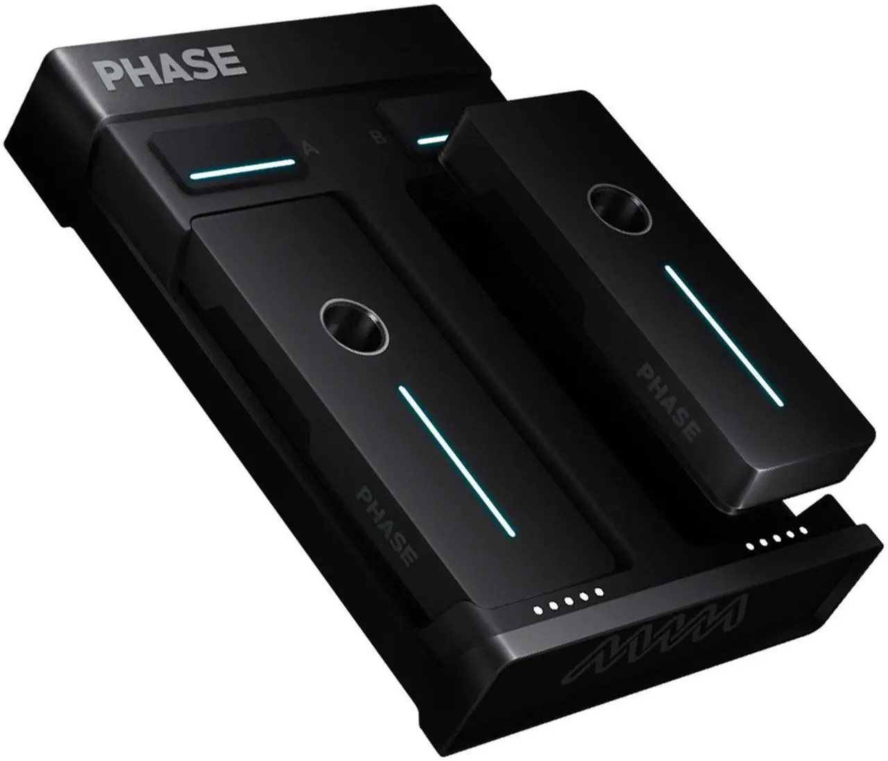Alt view image 2 of 7 - MWM Phase Essential Wireless DVS Controller, Serato Control Vinyl Black, 12 Pair Bundle