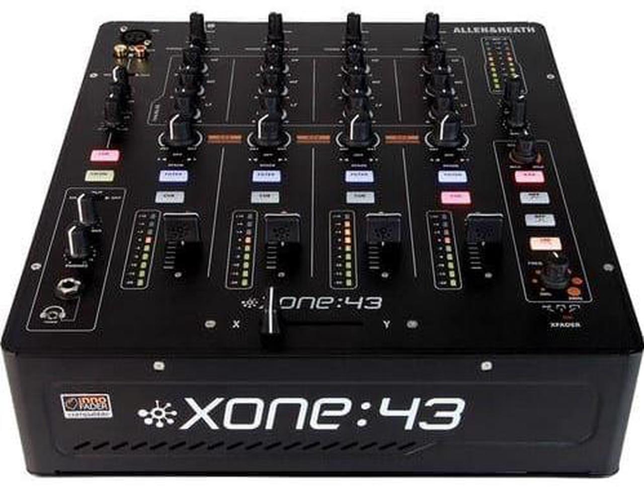 Alt view image 2 of 5 - Allen & Heath XONE:43  4+1 Channel Analog DJ Mixer & ProX Large Format CD and Digital Media Player Case [XS-CD] and RCA Cable