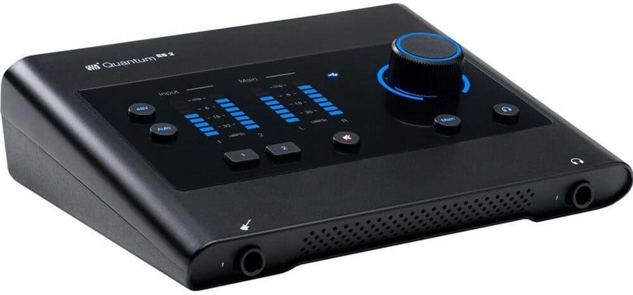 Alt view image 3 of 6 - PreSonus Quantum ES 2 USB-C Audio Interface, Tascam TH02, (2) XLR Cables Bundle