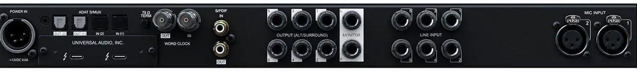 Alt view image 3 of 5 - Universal Audio Apollo x6, AT ATH-M50X Headphones, (4) ErnieBall 1/4 Bundle