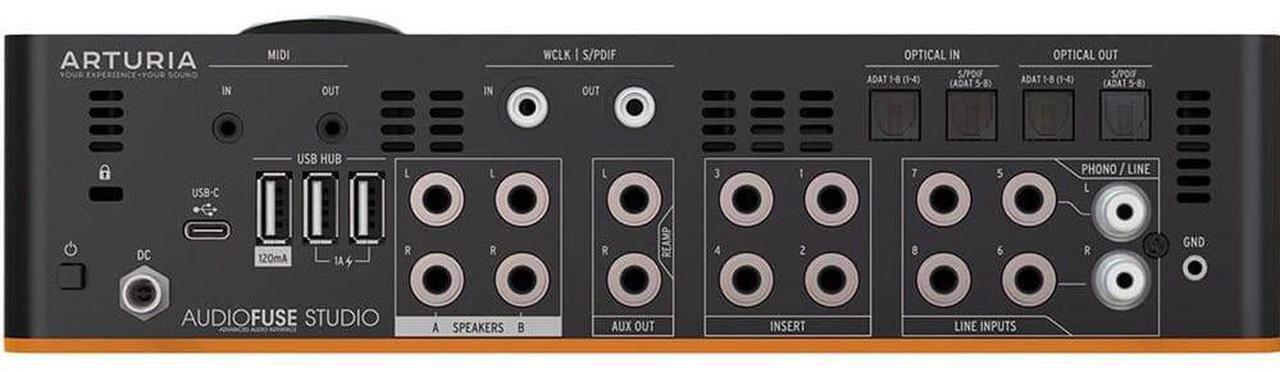 Alt view image 4 of 5 - Arturia AudioFuse Studio Audio Interface, Audio Technica ATH-M40X Bundle