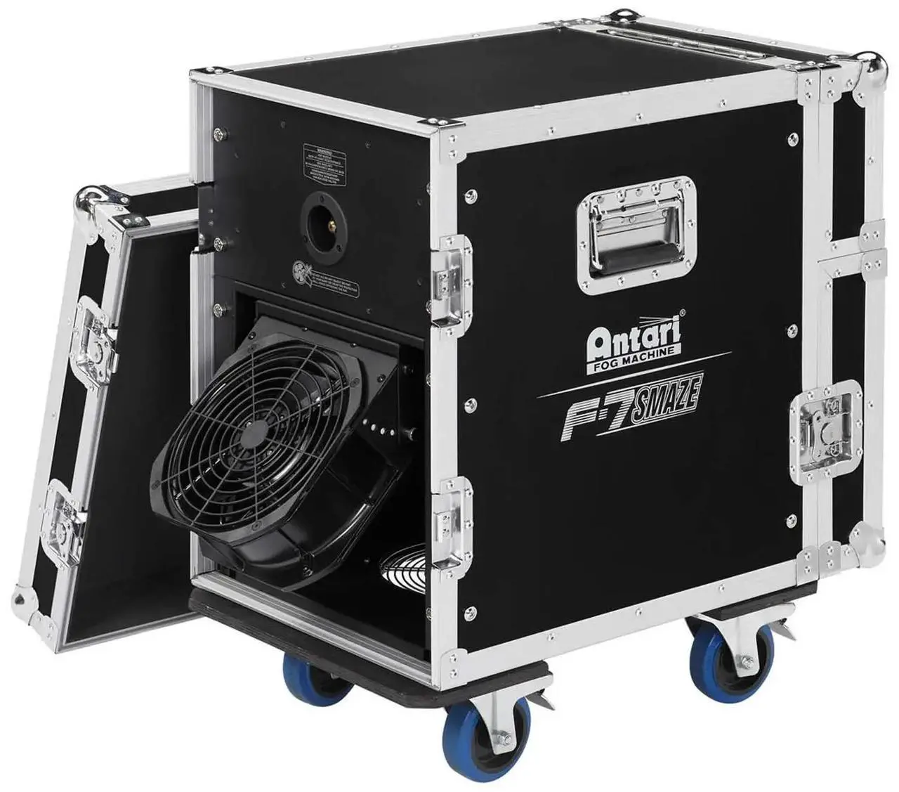 Alt view image 2 of 6 - Antari F-7 Smaze Hybrid Fog/Haze Machine with Integrated Fan, (2) FLG-4 Heavy Fog Fluid Bundle
