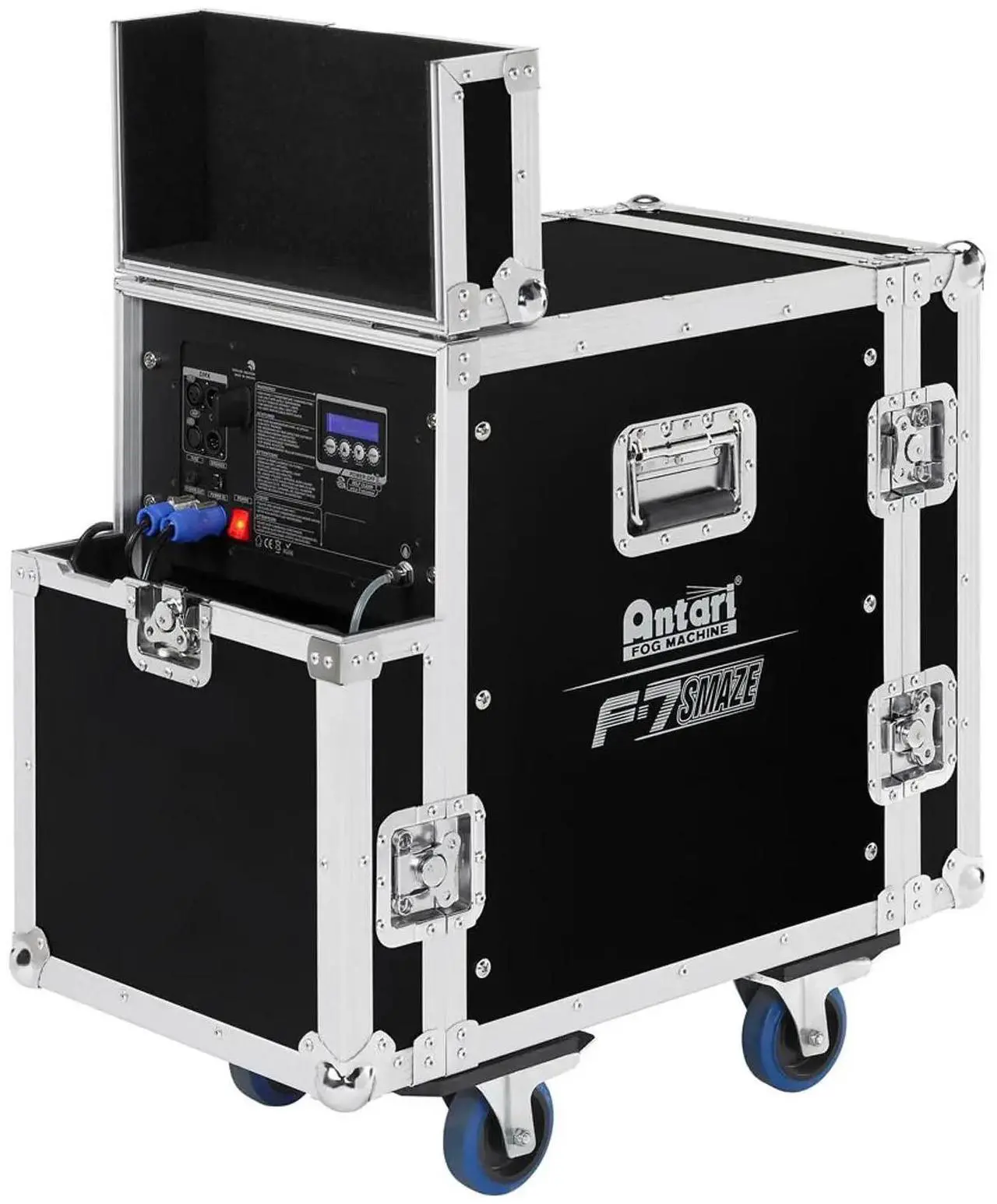 Alt view image 4 of 6 - Antari F-7 Smaze Hybrid Fog/Haze Machine with Integrated Fan, (2) FLG-4 Heavy Fog Fluid Bundle