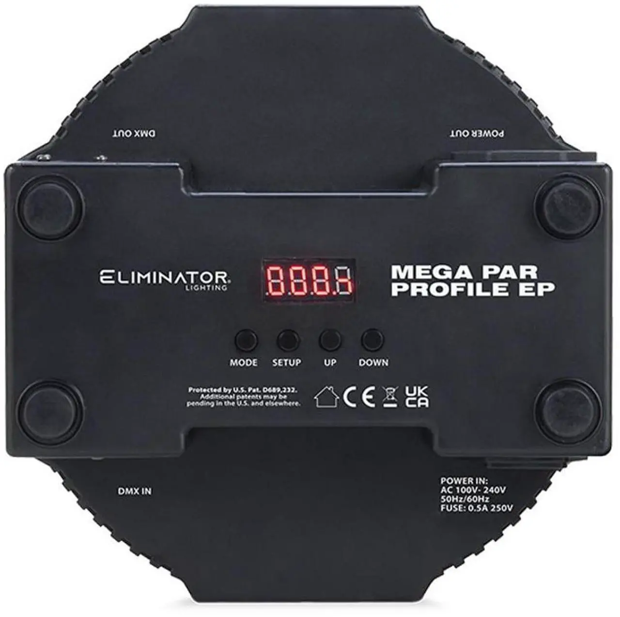 Alt view image 4 of 6 - Eliminator Mega Flat PAK EP Lighting System  DMX Controller Board  DMX Cable Bundle