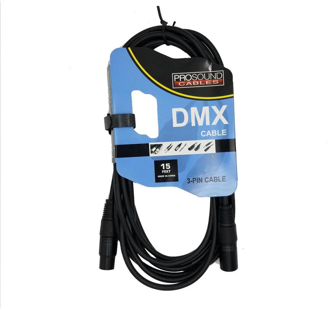 Alt view image 6 of 6 - Eliminator Mega Flat PAK EP Lighting System  DMX Controller Board  DMX Cable Bundle