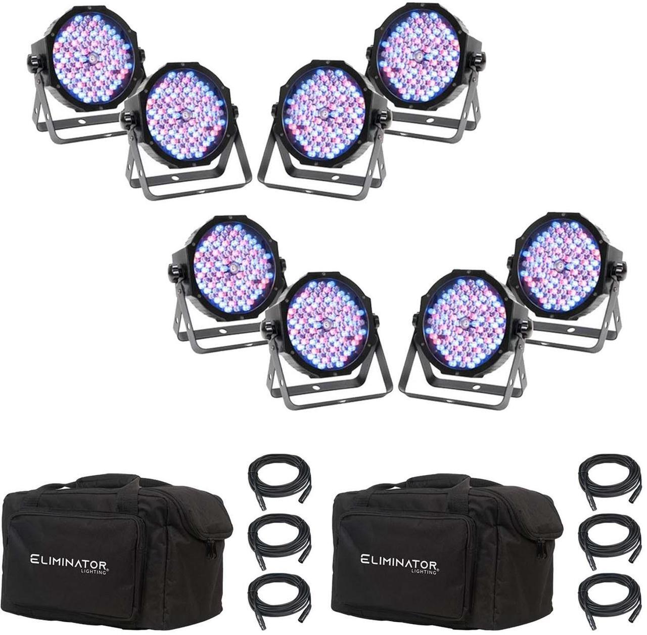 Main image of (2) Eliminator Mega Flat PAK EP Lighting System Bundle