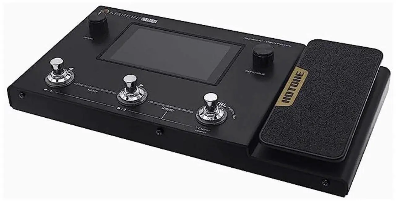 Alt view image 4 of 6 - Hotone Ampero One MP-80 Amp Modeler & Effects Processor, (2) ErnieBall XLR Cables Bundle