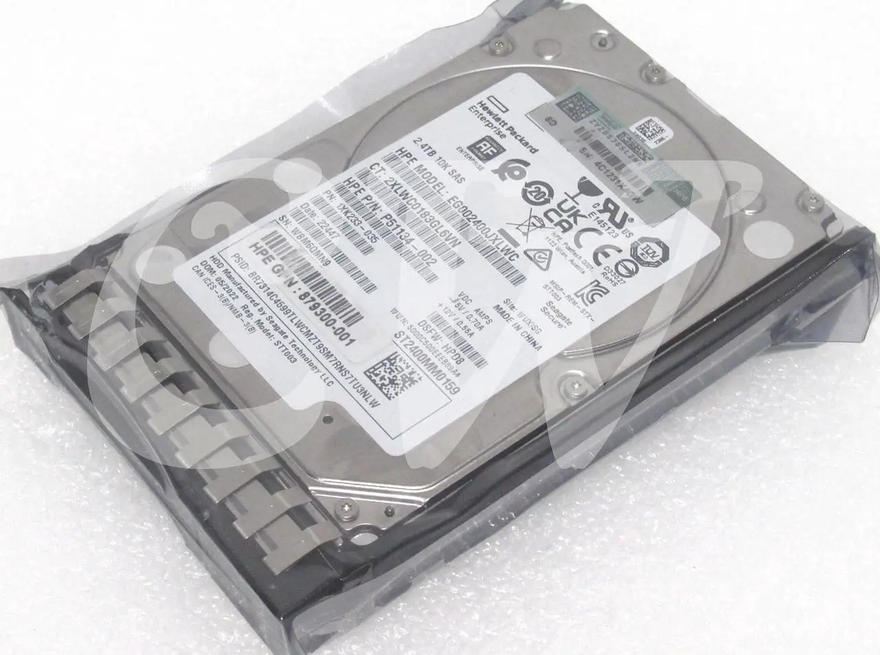 Alt view image 2 of 2 - P30562-001 HPE EG002400JXLWC 2.4TB 10K 12G 2.5in SAS Hard Drive - (ZERO HOURS)
