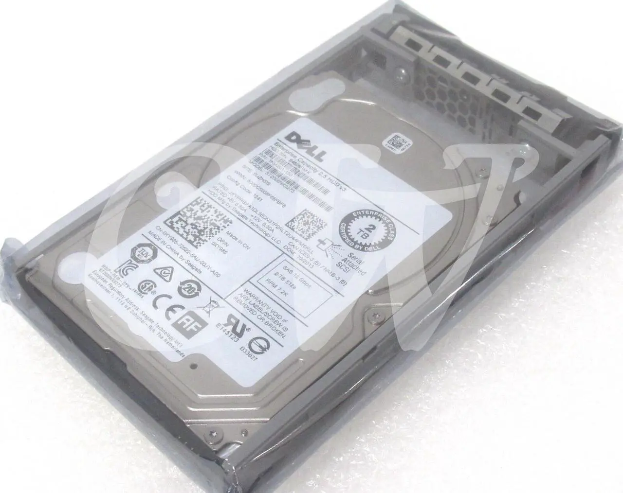 Alt view image 2 of 2 - XY986 ST2000NX0273 Dell ENTERPRISE 2TB 7.2K 12Gbps 128MB 2.5" SAS HDD Hard Drive