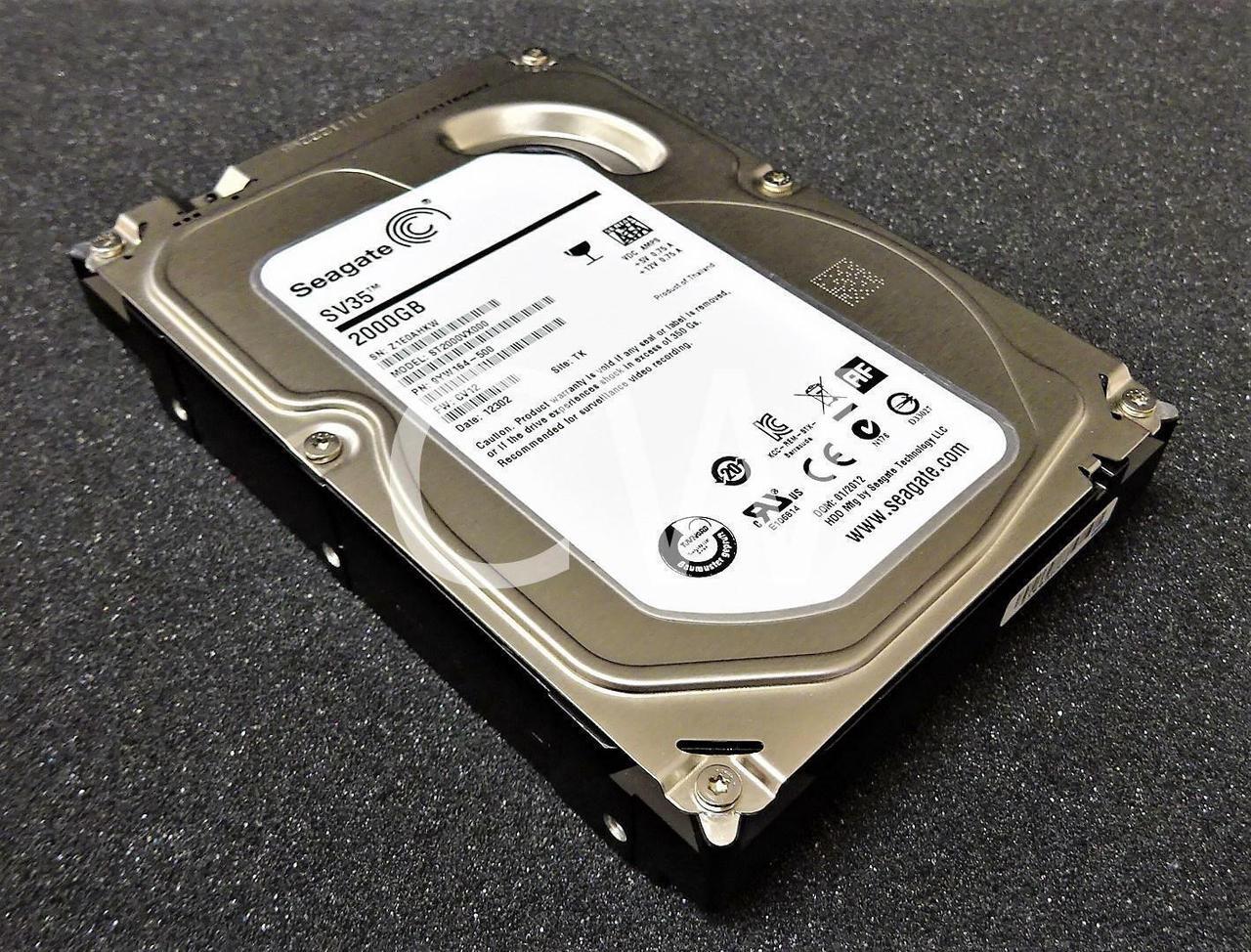 Alt view image 2 of 2 - ST2000VX000 Seagate 9YW164 SV35 Series 2TB 7200RPM 6Gbps 3.5"SATA HDD Hard Drive