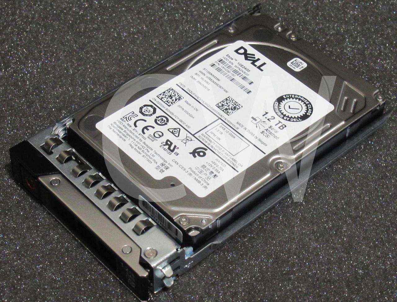 Alt view image 4 of 4 - LOT OF 10-Dell EXOS G2G54 ST1200MM0099 1.2TB 10KRPM 12Gbps 2.5"SAS HDD HardDrive