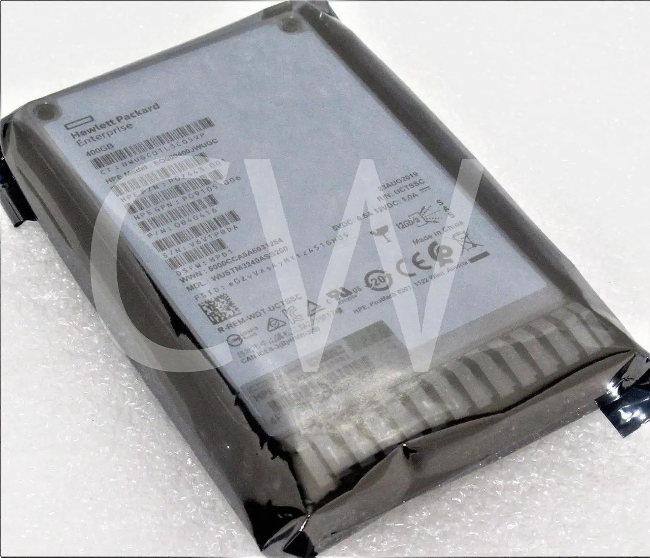 Alt view image 2 of 2 - P09098-B21 P07443-001 P09947-001 HPE 400GB TLC 12G 2.5" SAS Solid State Drive