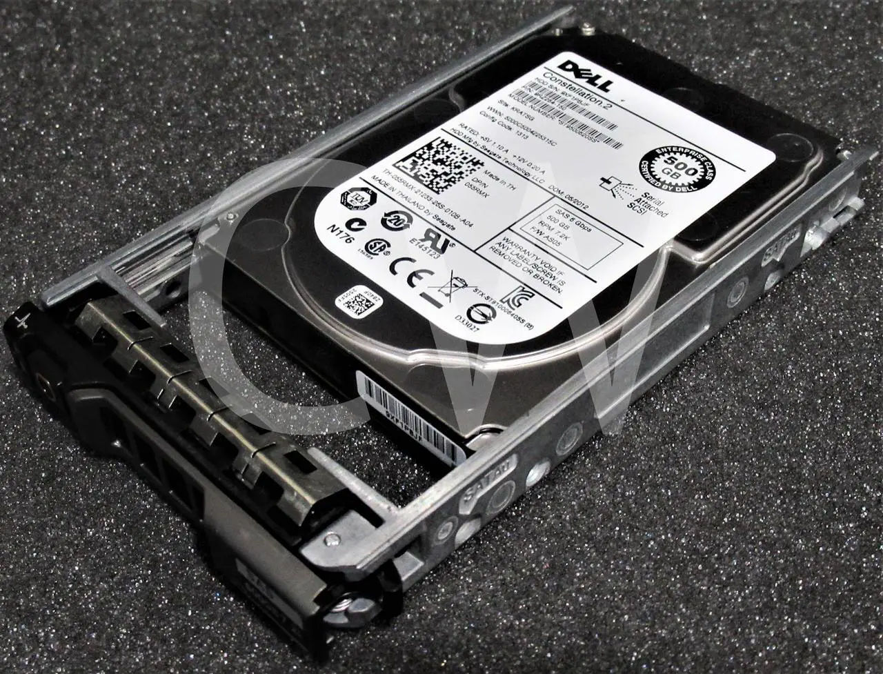Alt view image 2 of 4 - LOT OF 10 - Dell 55RMX ST9500620SS 500GB 7.2K RPM 6Gb/s 2.5" SAS HDD Hard Drive