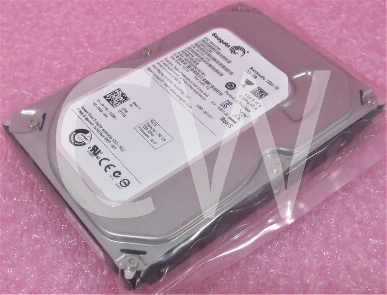 Main image of V174X ST3250312AS DELL 250GB 7.2K RPM 6Gb/s NCQ 3.5" LFF SATA HDD HARD DRIVE