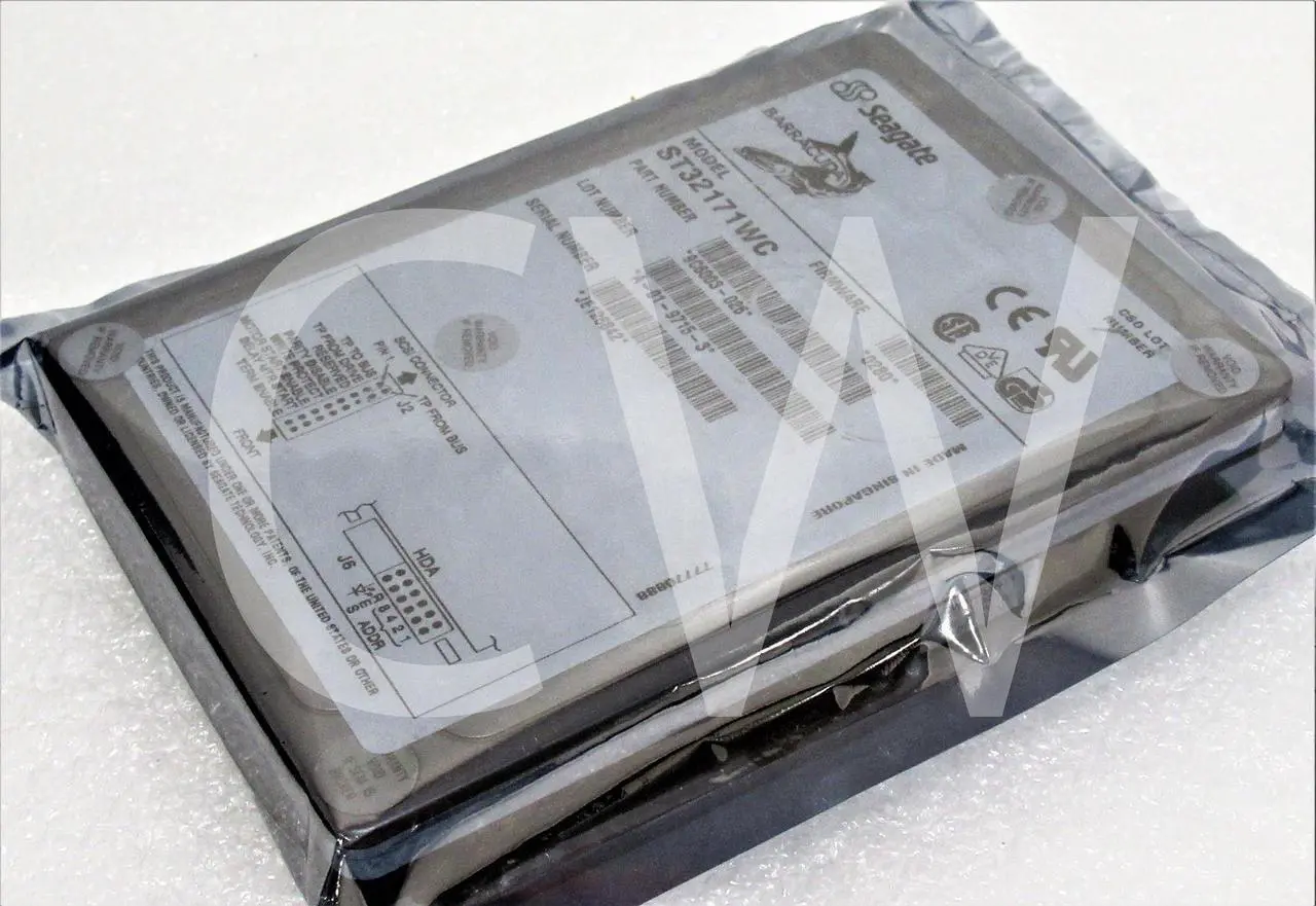Main image of ST32171WC Seagate BARRACUDA 2.16GB 7.2K 512KB Ultra 80Pin 3.5" SCSI Hard Drive