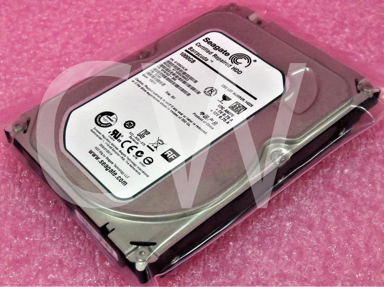 Alt view image 2 of 2 - ST1000DM003 Seagate 9YN162 1TB 7.2K RPM 6Gb/s 3.5" SATA DESKTOP HDD Hard Drive