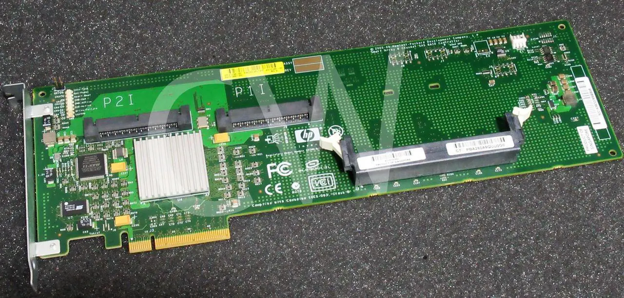 Main image of 412799-001 411508-B21 HP SMART ARRAY E200 PCI-E x4 SAS 3G RAID CONTROLLER CARD