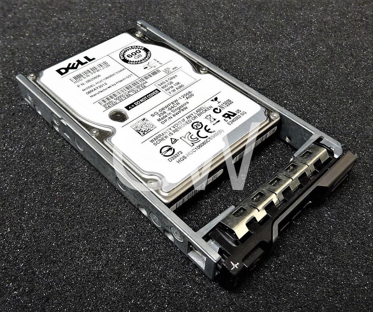 Main image of 0B25656 Dell 600GB 10K SAS 6G SFF Hard Drive
