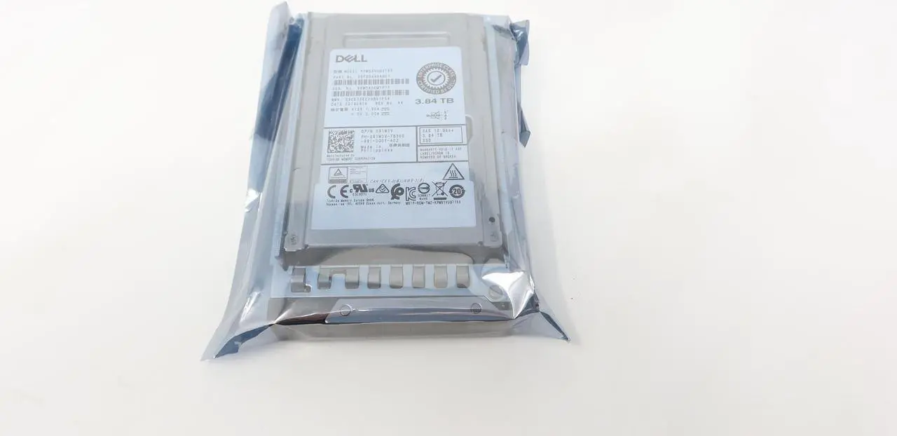 Main image of 91W3V Dell 3.84TB SAS 2.5" 12G MU SSD Gen14 Solid State Drive KPM5XVUG3T84