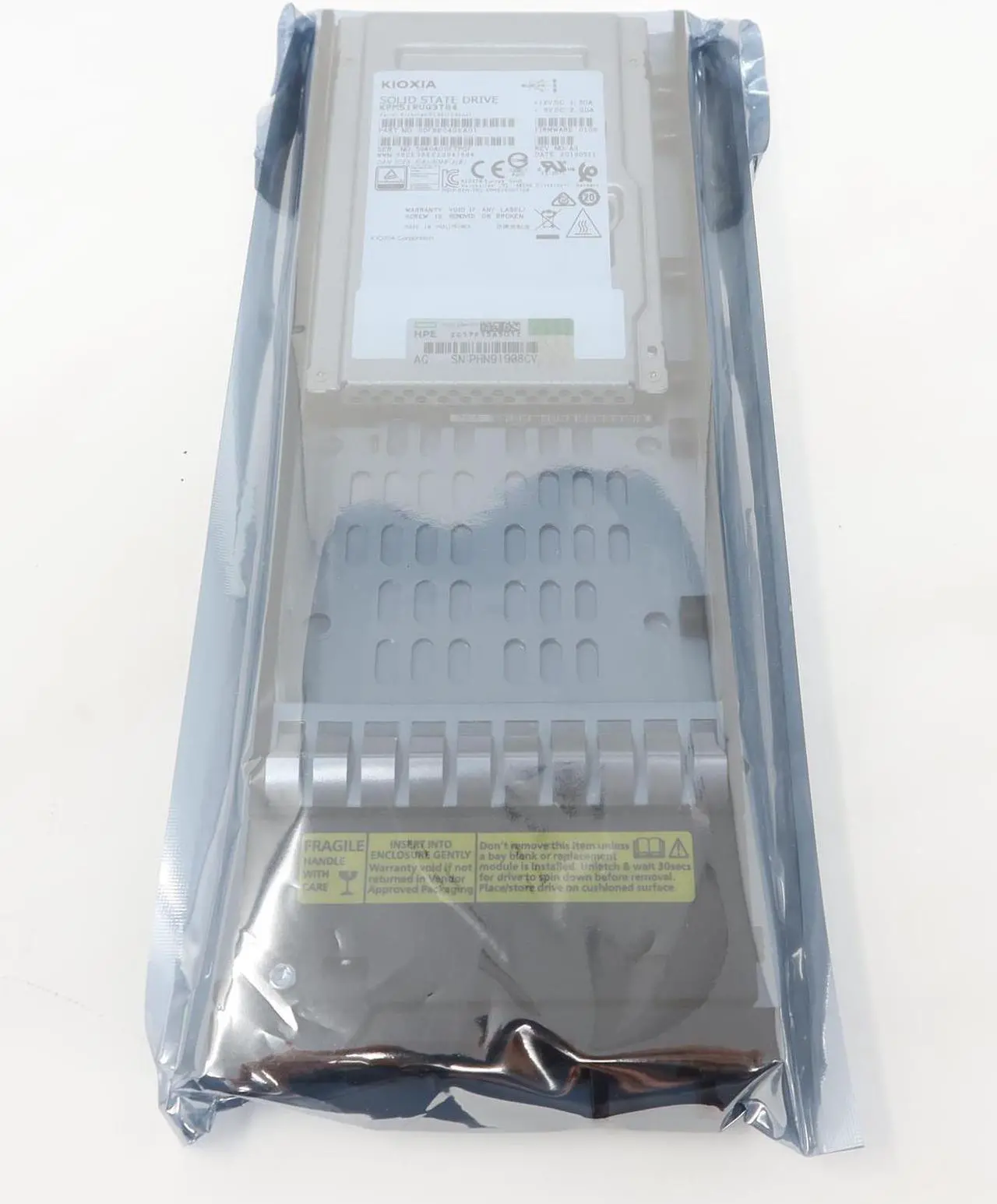 Main image of P19558-001 HP 3.84TB SAS 2.5" 12G MSA Read Intensive SFF Solid State Drive