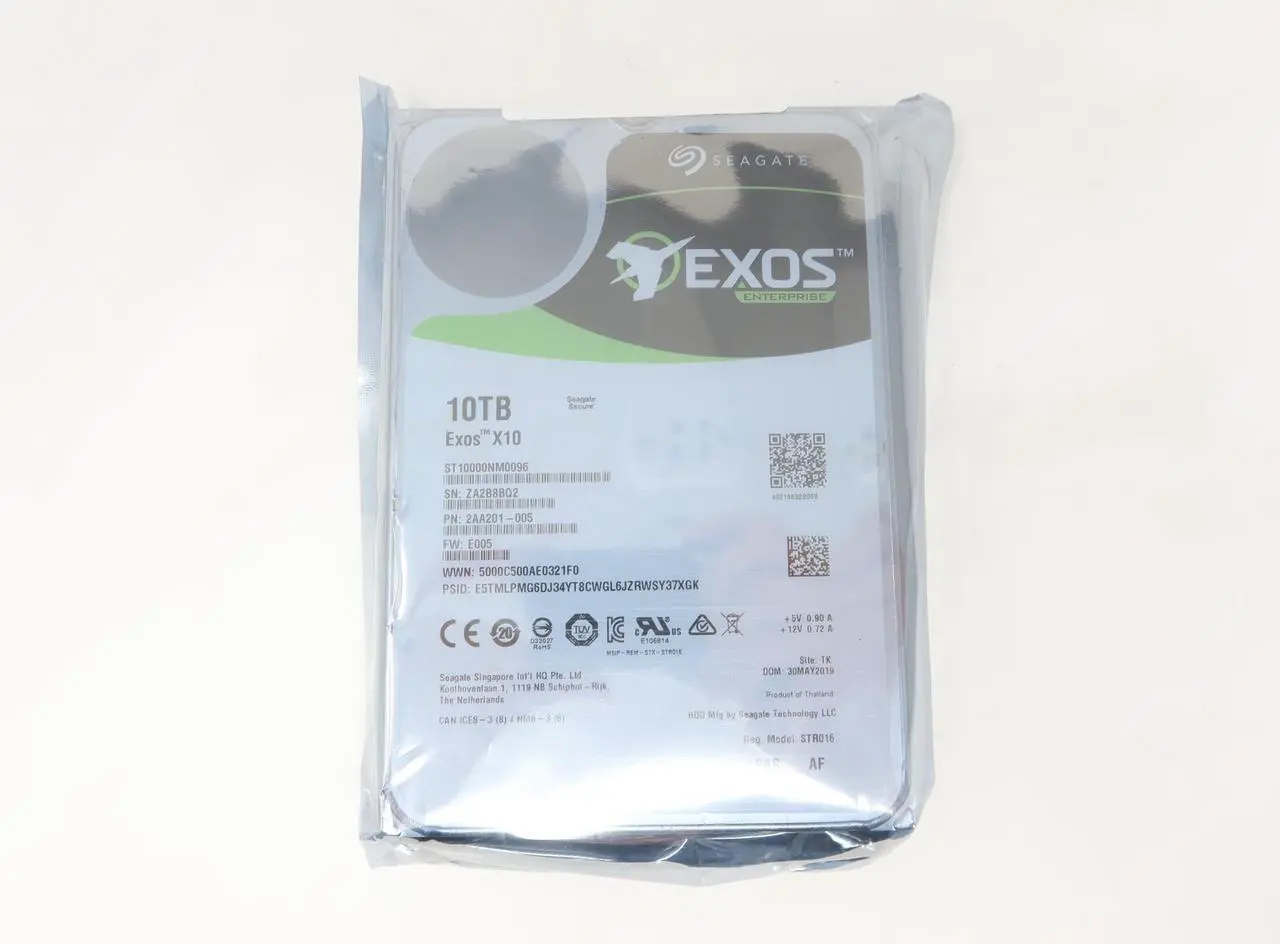 Alt view image 2 of 2 - ST10000NM0096 Seagate 10TB Hot-Plug SAS 12Gb/s 7.2K 3.5" 512e 256MB Hard Drive