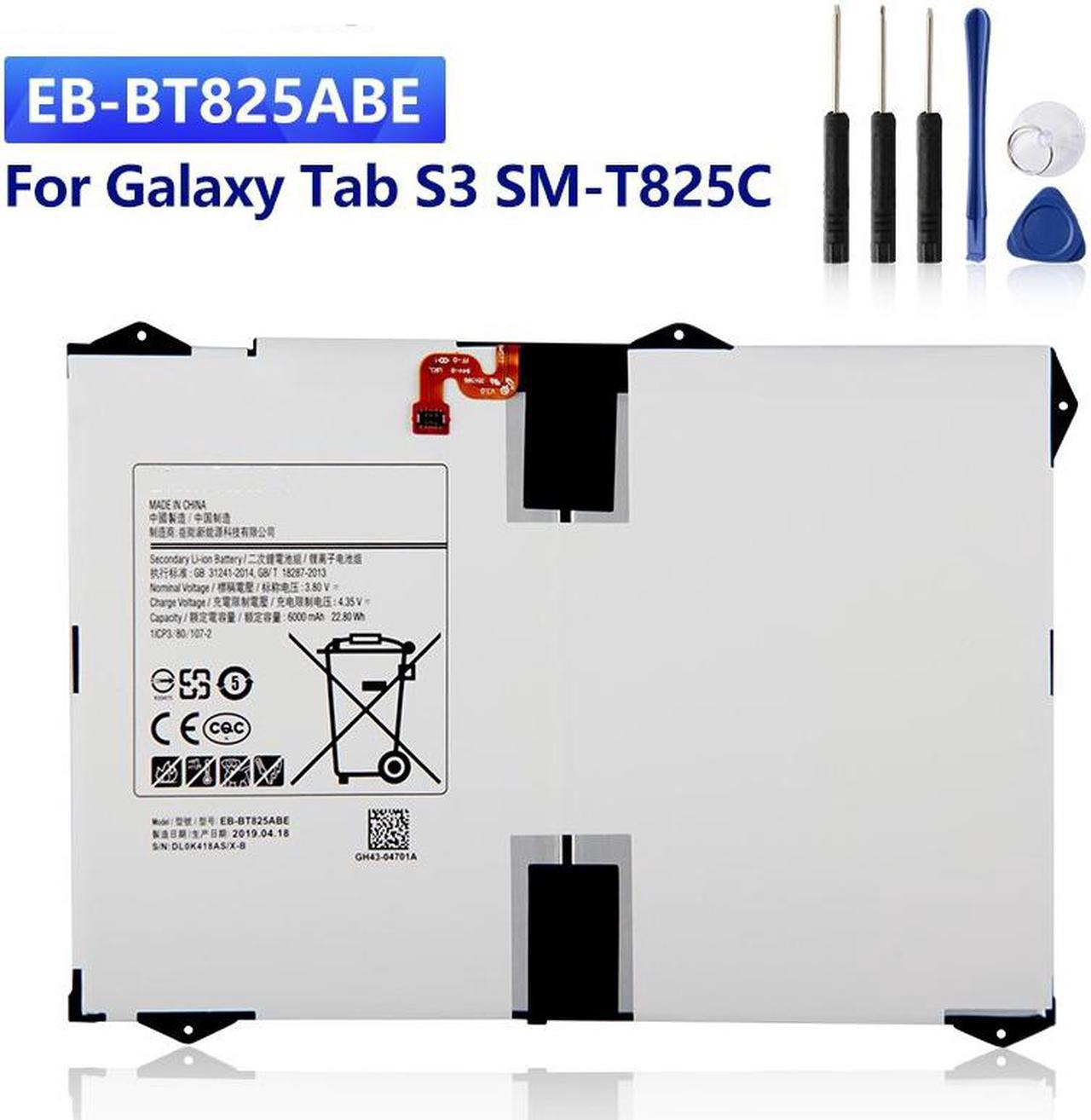 Replacement Battery for Samsung Galaxy Tab S3 9.7" Tablet Battery, T820 T825, EB-BT825ABE