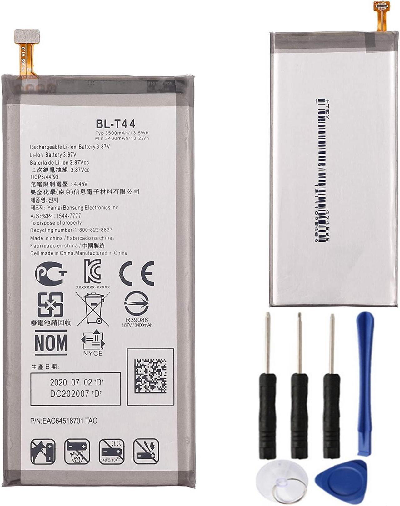 Replacement Battery for LG Q60 Battery / Stylo 5 Battery, Q720PS Q720TS, BL-T44