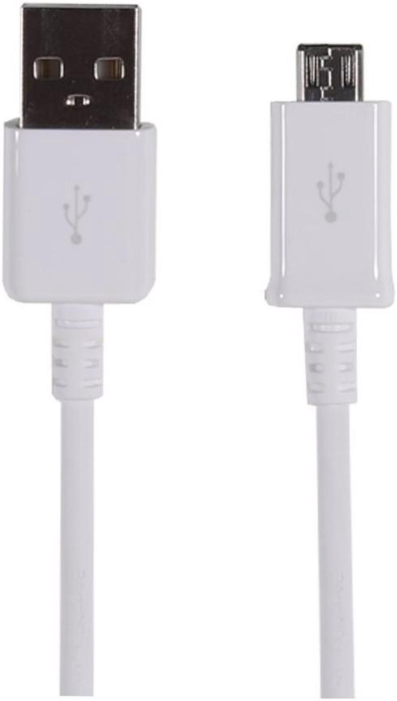 Alt view image 2 of 4 - 5Ft Original OEM Samsung ECB-DU4EWE Micro USB 2.0 Data Sync Fast Charging Cables for Samsung Galaxy Note 5/4/Edge, Samsung Galaxy S6/S6 Edge/S4/S4 Mini/S3, 5 Ft/1.5m, Bulk Packaging, White