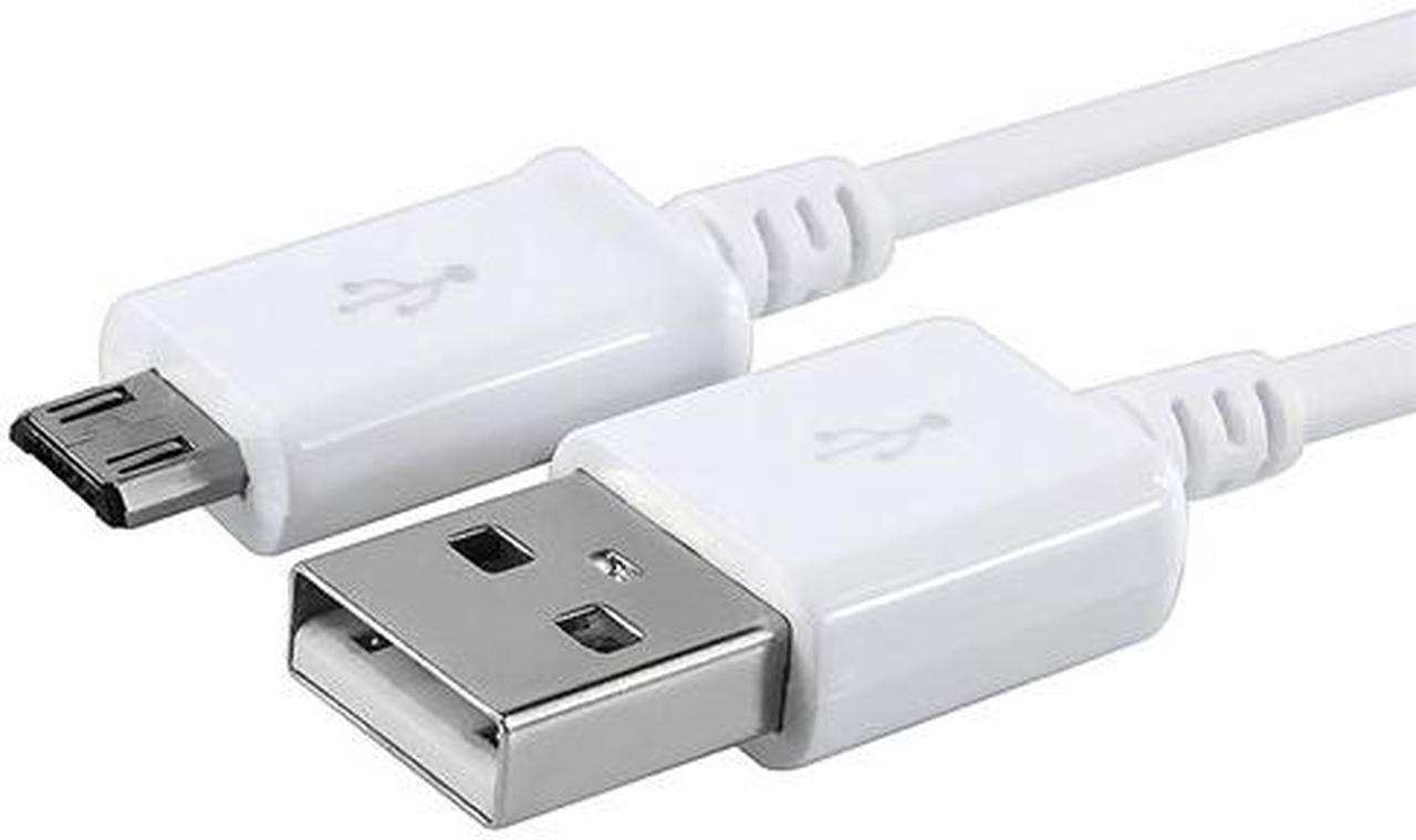 Main image of 5Ft Original OEM Samsung ECB-DU4EWE Micro USB 2.0 Data Sync Fast Charging Cables for Samsung Galaxy Note 5/4/Edge, Samsung Galaxy S6/S6 Edge/S4/S4 Mini/S3, 5 Ft/1.5m, Bulk Packaging, White