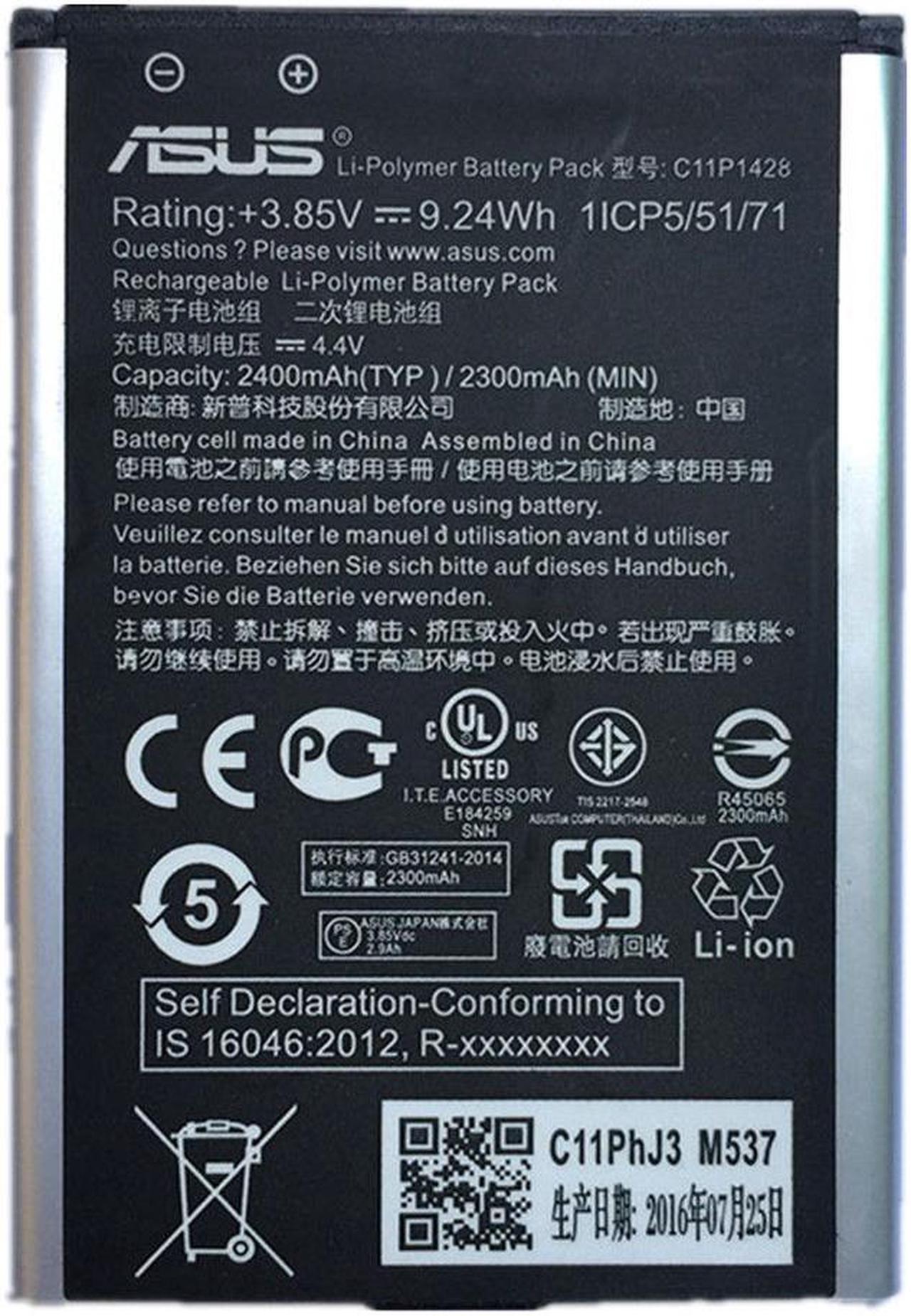 ASUS Zenfone 2 Laser Battery ZE601KL ZE550KL ZD551KL C11P1501 3000mAh